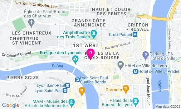 Localisation Restaurant Tapas El Bar des Halles