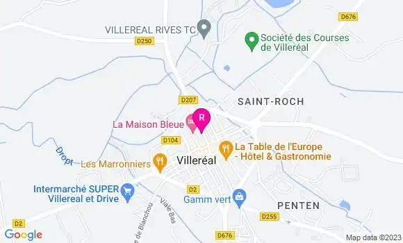 Localisation Restaurant  La Dolce Vita