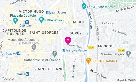 Localisation Le Bistrot de l