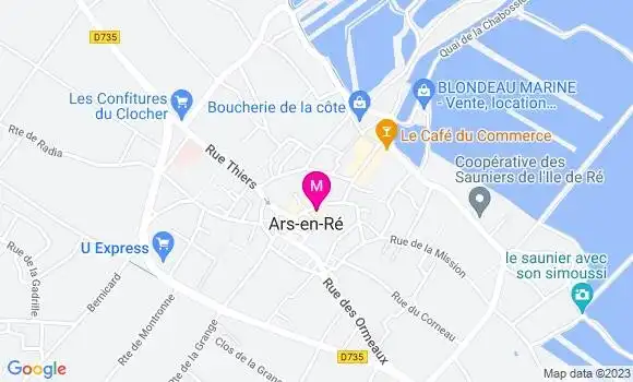 Localisation Crêperie L