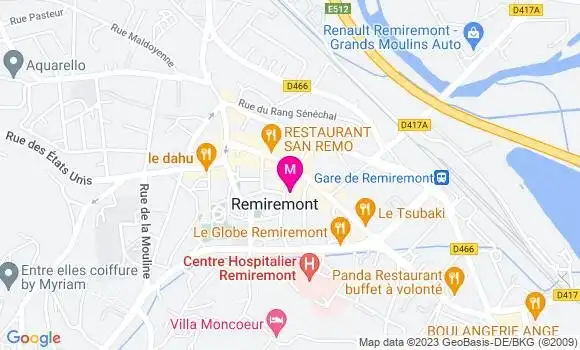 Localisation Restaurant Grill L