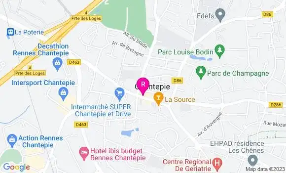 Localisation Le Bistrot