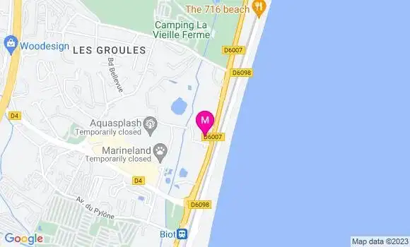Localisation Restaurant  Le Comptoir 233