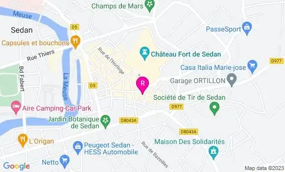 Localisation Restaurant  Au P
