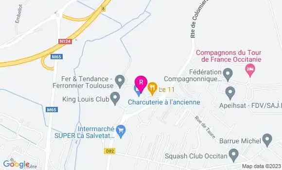 Localisation Restaurant  Le 11