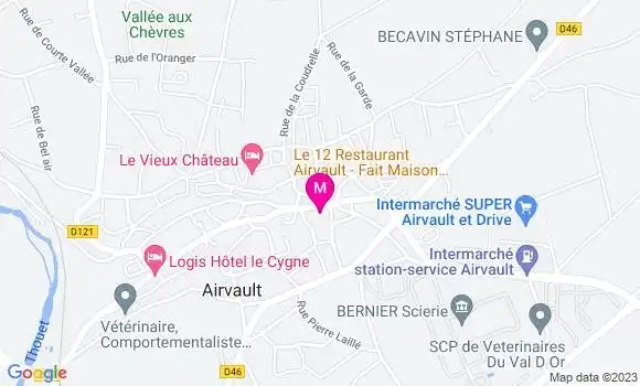 Localisation Restaurant  Le 12