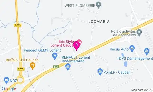 Localisation Restaurant  La Cantine