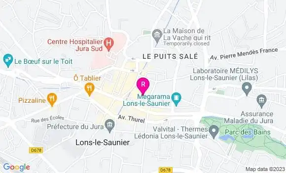 Localisation Restaurant  La Douce Heure
