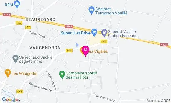 Localisation Restaurant  Carnet de Voyage