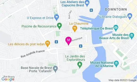 Localisation Restaurant  La Cantoche
