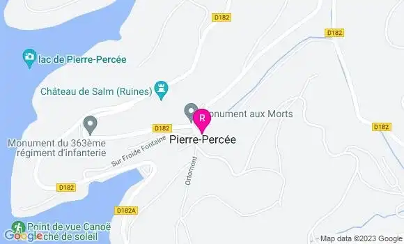 Localisation Restaurant  Les 2 Gros
