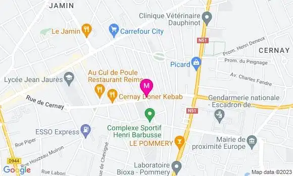 Localisation Restaurant  La Galinette