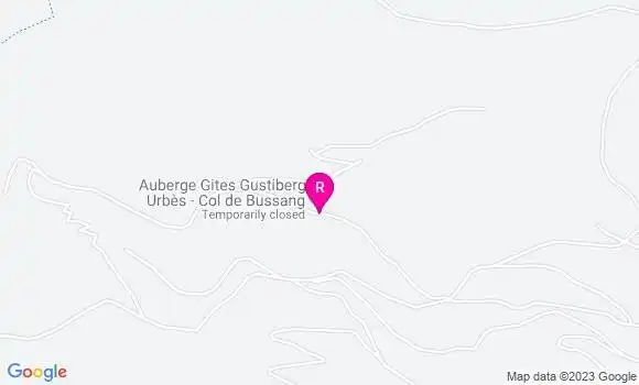 Localisation Auberge Gites Gustiberg