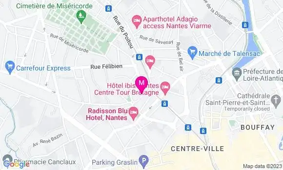 Localisation Restaurant  Le Prologue