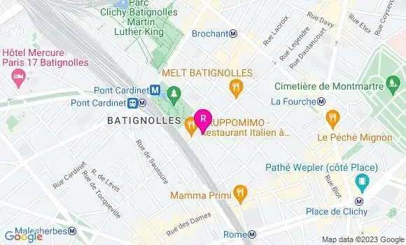 Localisation Restaurant  L
