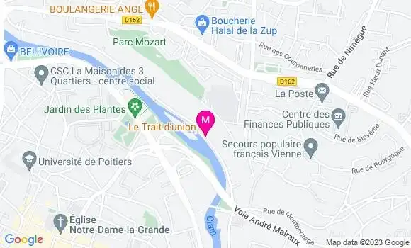 Localisation Restaurant  Le Trait d