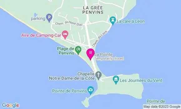 Localisation Restaurant  La Pointe