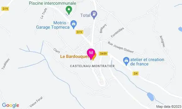 Localisation Restaurant  Le 17