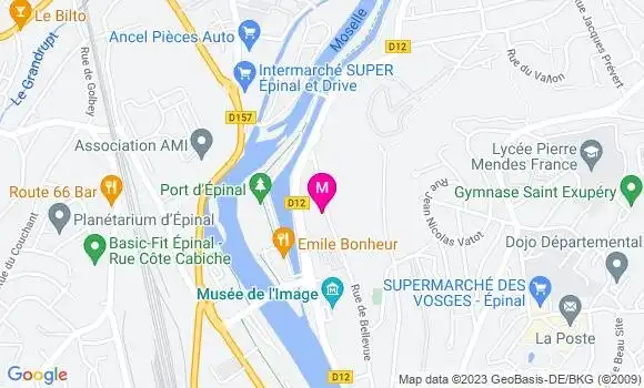 Localisation Brasserie du Port