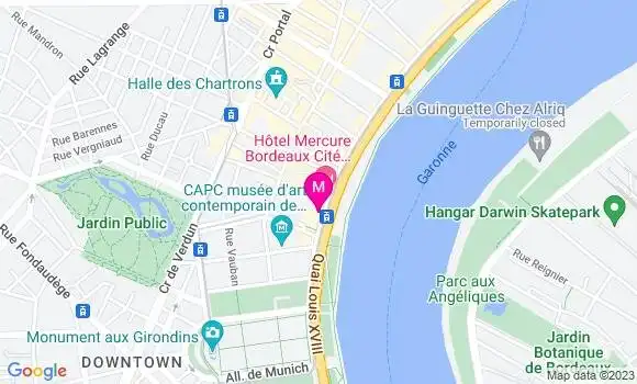 Localisation Restaurant Bar Papillon
