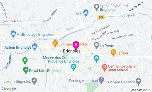 Localisation Restaurant  Café de l