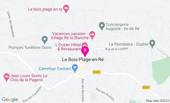 Localisation Restaurant  Le Moulin à Café