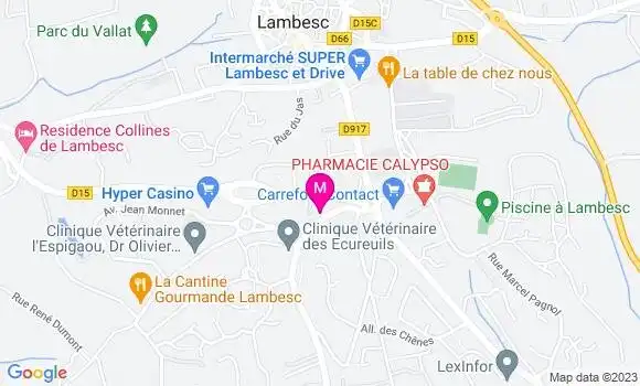 Localisation Restaurant Asiatique Le Bambou