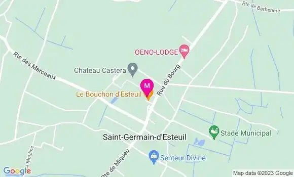 Localisation Restaurant  Le Bouchon d