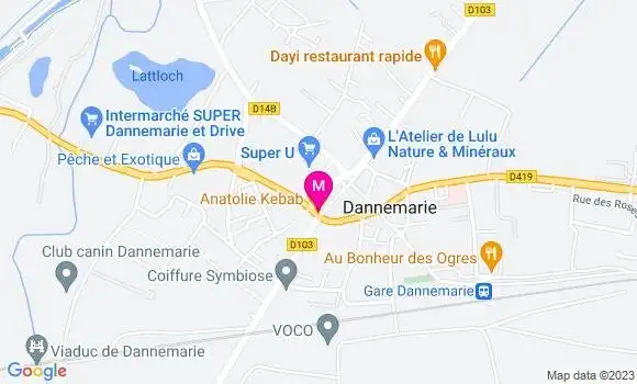 Localisation Anatolie Kebab