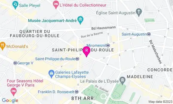 Localisation Restaurant  Juvia