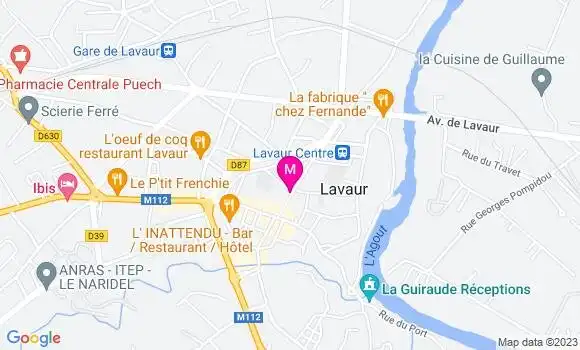 Localisation Restaurant  L