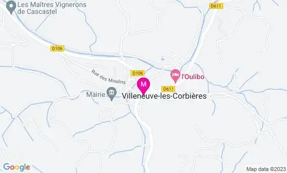Localisation Restaurant  Le P