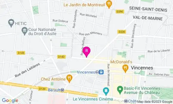 Localisation Restaurant  La Bascule