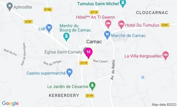 Localisation Restaurant  Chez Julien
