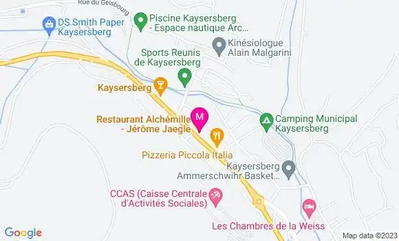 Localisation Restaurant  L