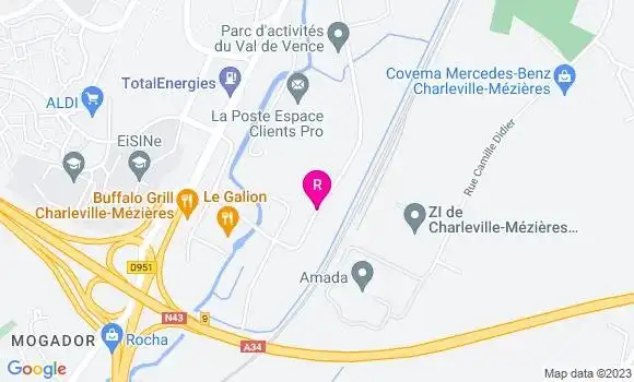 Localisation Restaurant  Le Galion