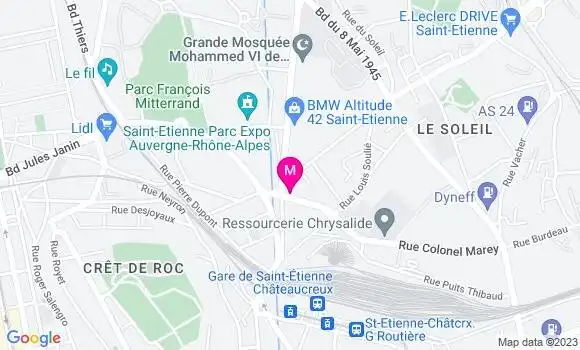 Localisation Restaurant  Le Barboton