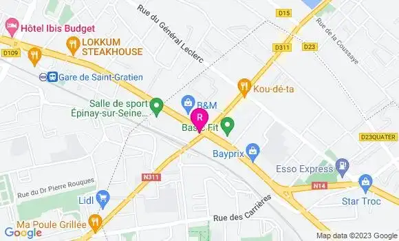 Localisation Restaurant  Dilek