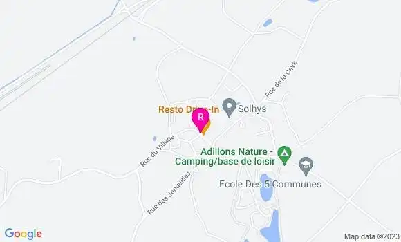 Localisation Restaurant  Resto Drive In