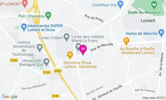 Localisation Pizzeria Bubble House