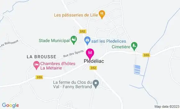 Localisation Restaurant Bar Le Cellier
