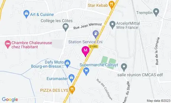Localisation Restaurant  Café de Campagne