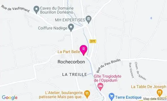 Localisation Restaurant  La Part Belle