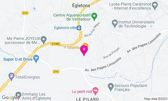 Localisation Restaurant  Le 19 Vin