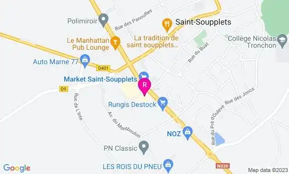 Localisation Restaurant  L