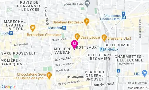 Localisation Restaurant  Le K2