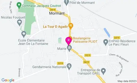 Localisation Crêperie Chant