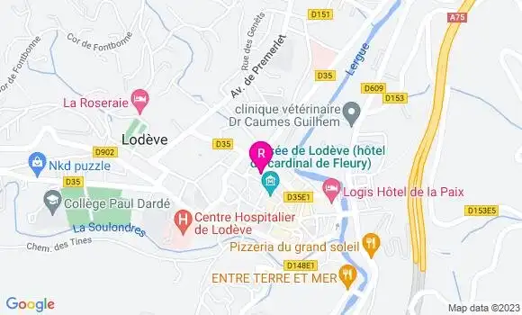 Localisation Restaurant  Saveurs au Grand Sud