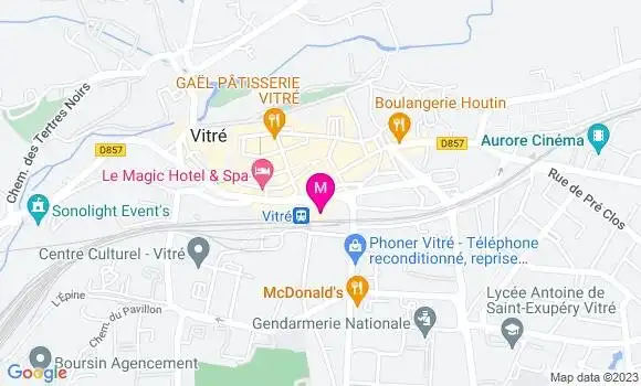 Localisation Taverne Le Relais d