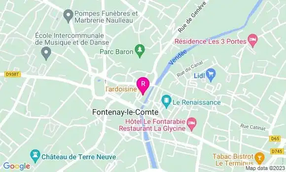 Localisation Restaurant  L